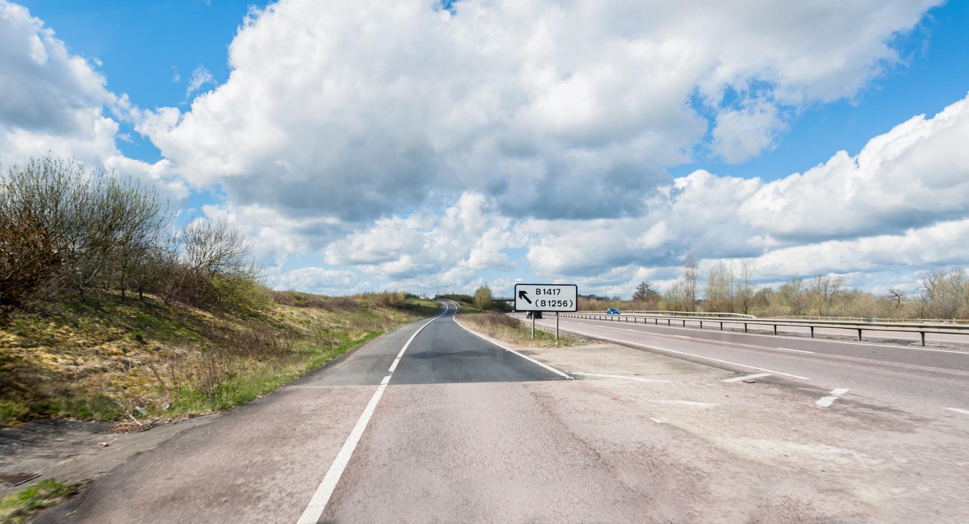 Vanishing act: vital road markings are rapidly disappearing from Britain’s roads